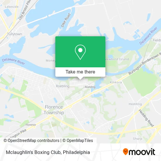 Mclaughlin's Boxing Club map