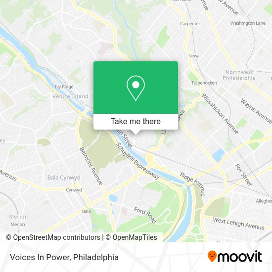 Voices In Power map