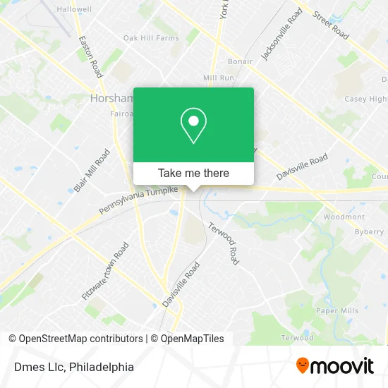 Dmes Llc map