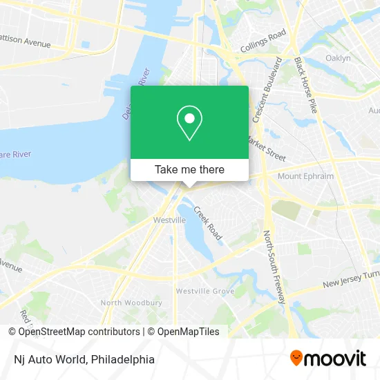 Nj Auto World map