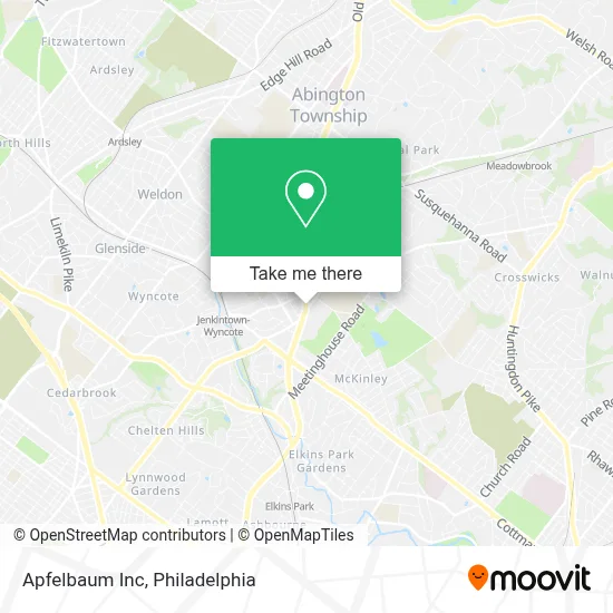 Apfelbaum Inc map