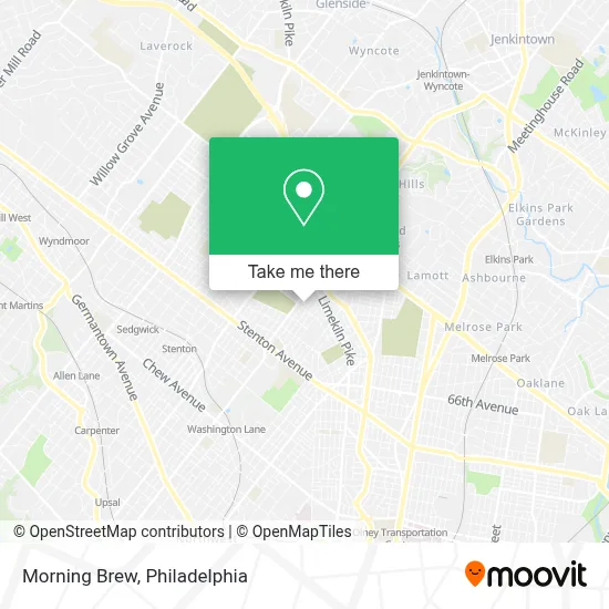 Morning Brew map