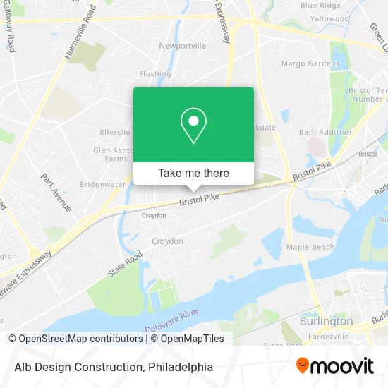 Alb Design Construction map