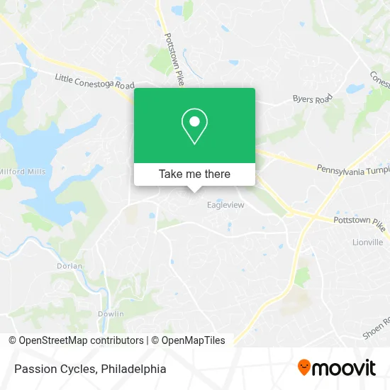 Passion Cycles map