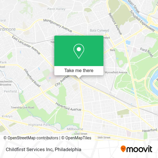 Childfirst Services Inc map