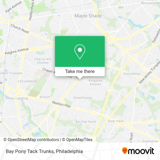 Bay Pony Tack Trunks map