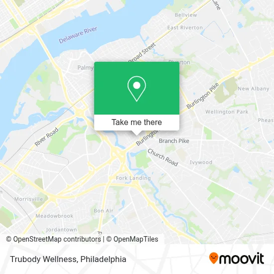 Trubody Wellness map
