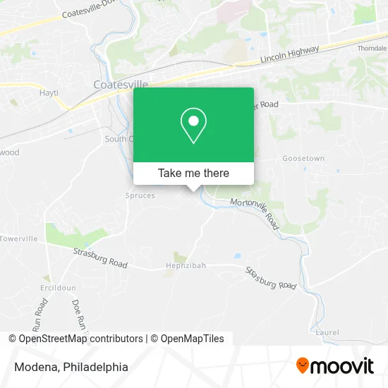 Modena map