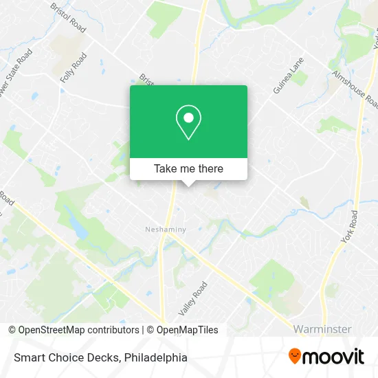 Smart Choice Decks map