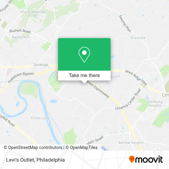 Levi's Outlet map