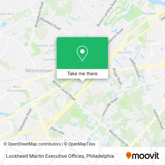 Lockheed Martin Executive Offices map