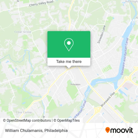 William Chulamanis map