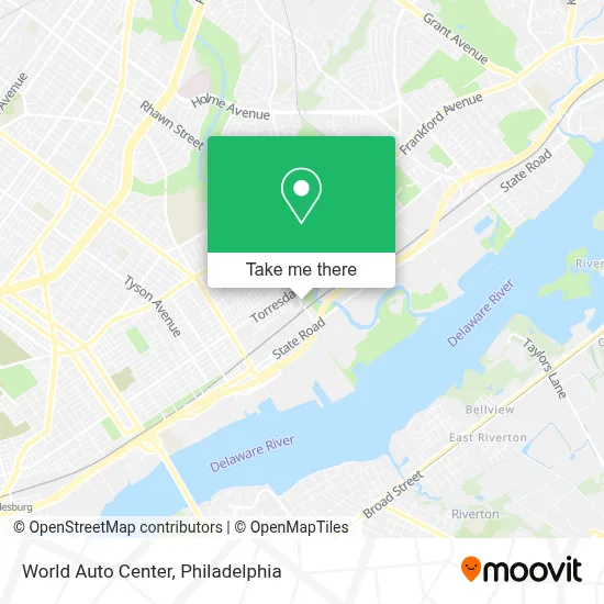 World Auto Center map