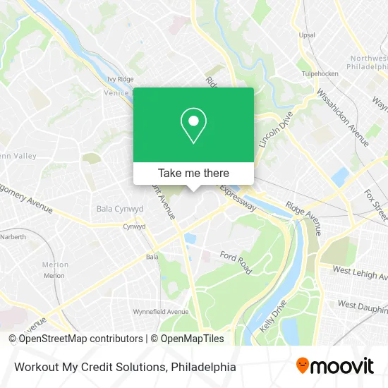Workout My Credit Solutions map
