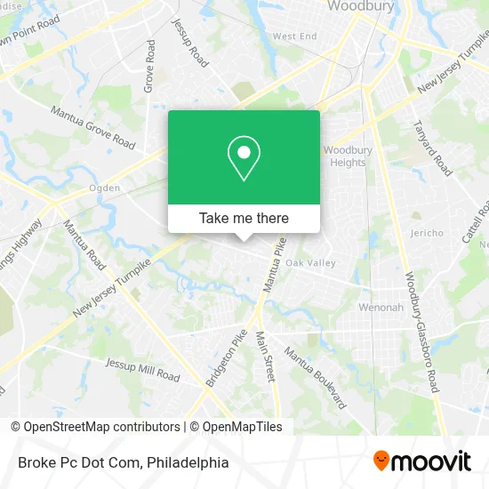 Broke Pc Dot Com map