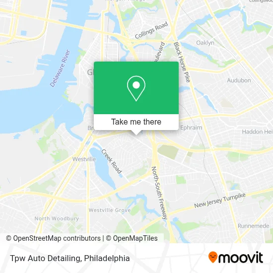 Tpw Auto Detailing map