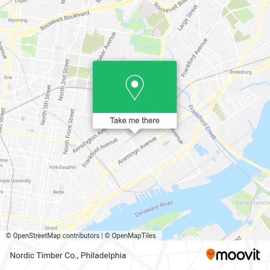 Nordic Timber Co. map
