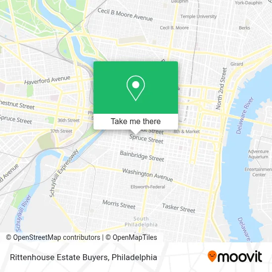Rittenhouse Estate Buyers map