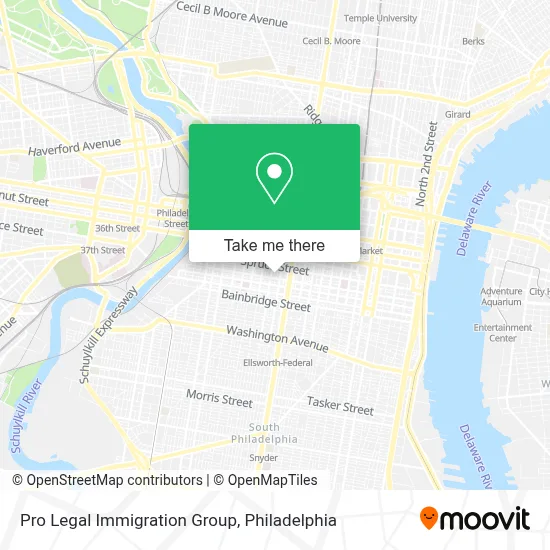 Pro Legal Immigration Group map