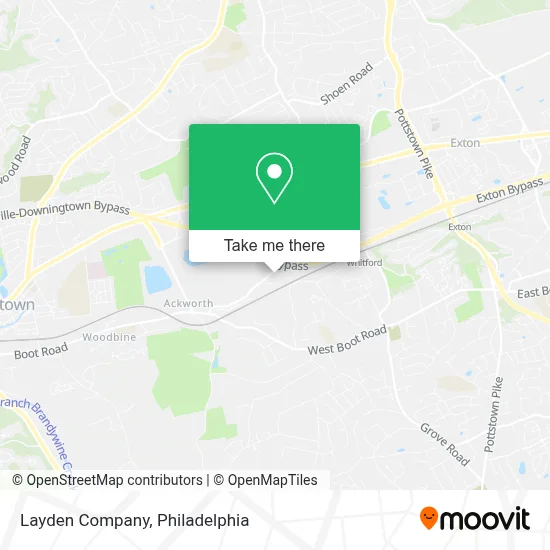 Layden Company map