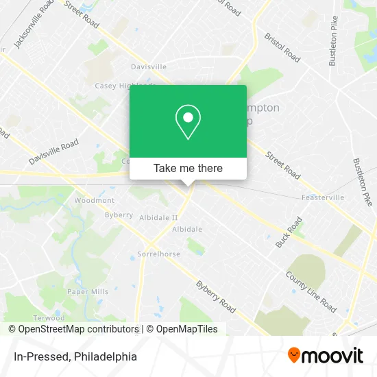In-Pressed map