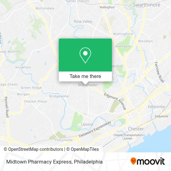 Midtown Pharmacy Express map
