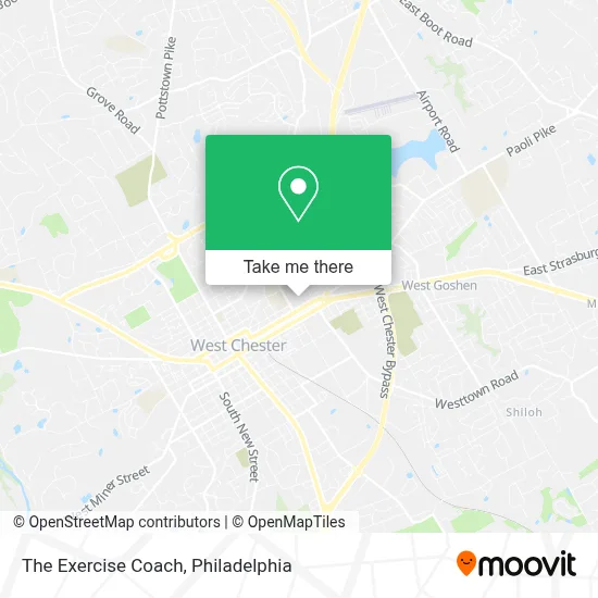 The Exercise Coach map