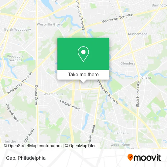 Gap map