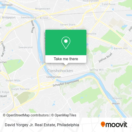 David Yorgey Jr. Real Estate map