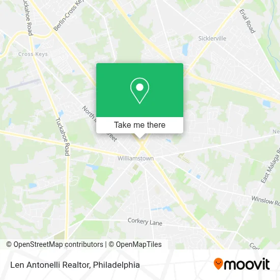 Len Antonelli Realtor map