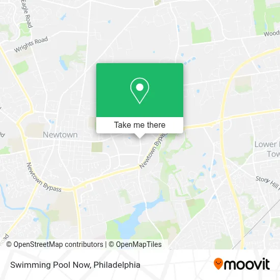 Swimming Pool Now map