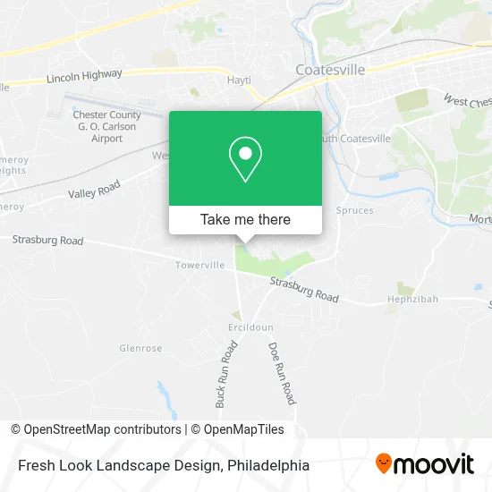 Fresh Look Landscape Design map