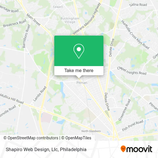 Shapiro Web Design, Llc map