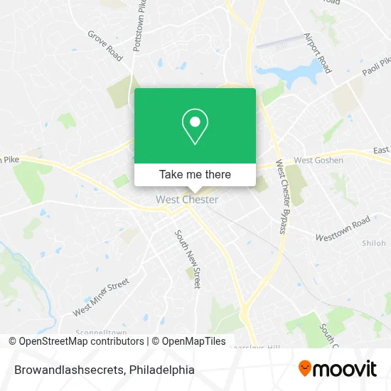 Browandlashsecrets map