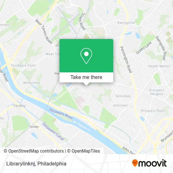 Librarylinknj map