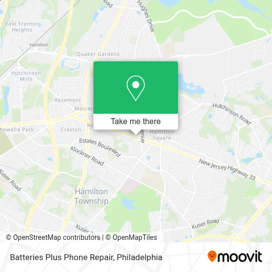 Batteries Plus Phone Repair map