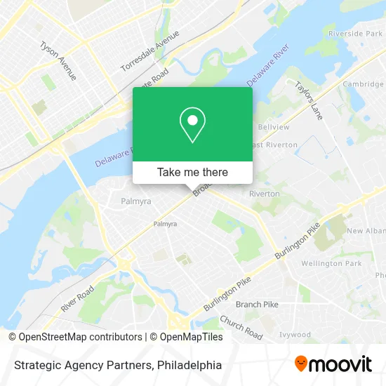 Strategic Agency Partners map