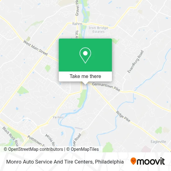 Monro Auto Service And Tire Centers map