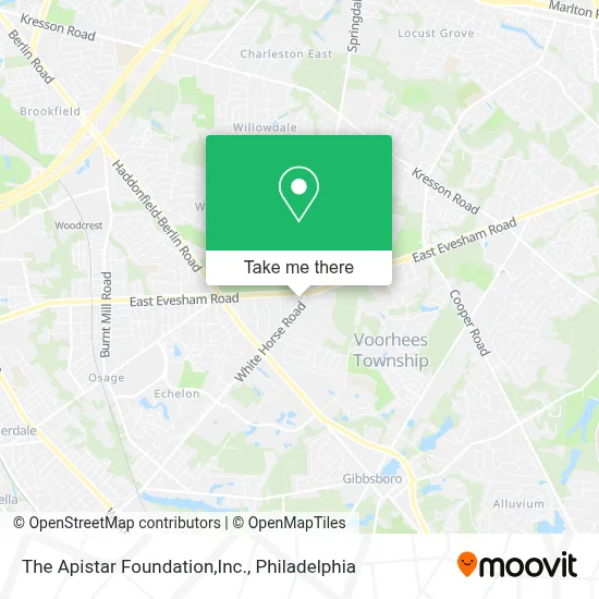 The Apistar Foundation,Inc. map
