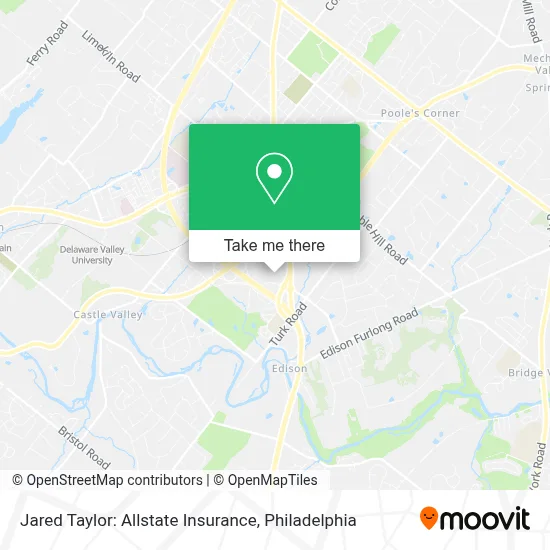 Jared Taylor: Allstate Insurance map