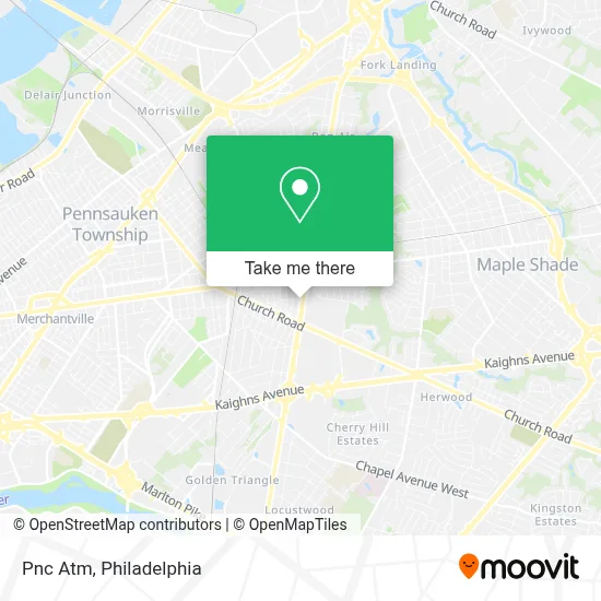 Pnc Atm map