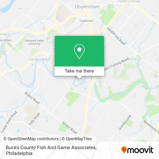 Bucks County Fish And Game Associates map