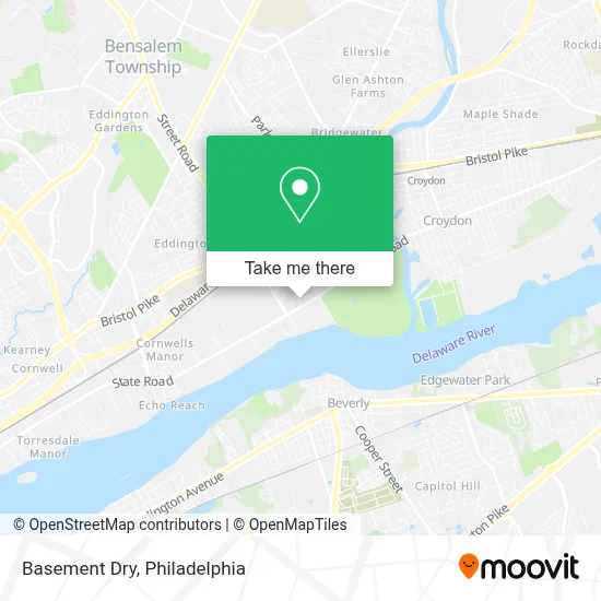 Basement Dry map