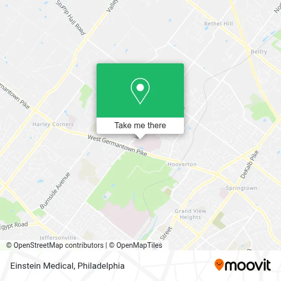 Einstein Medical map