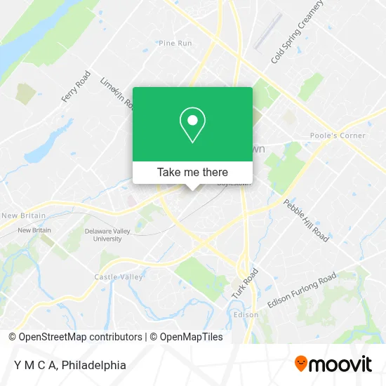 Y M C A map