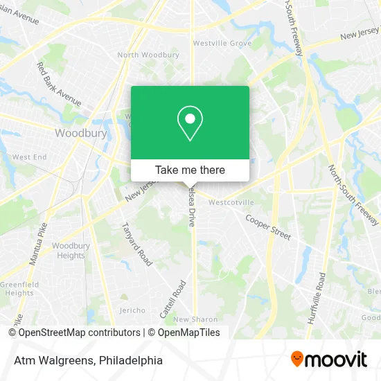 Atm Walgreens map