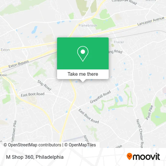 M Shop 360 map