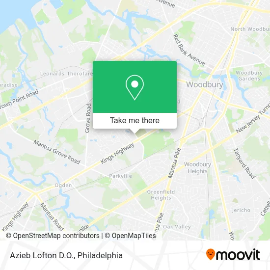 Azieb Lofton D.O. map
