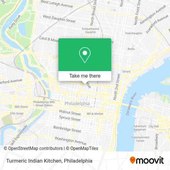 Turmeric Indian Kitchen map