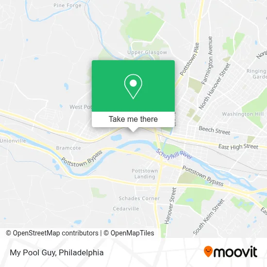 My Pool Guy map
